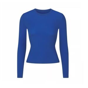 Skims sapphire long sleeve t-shirt